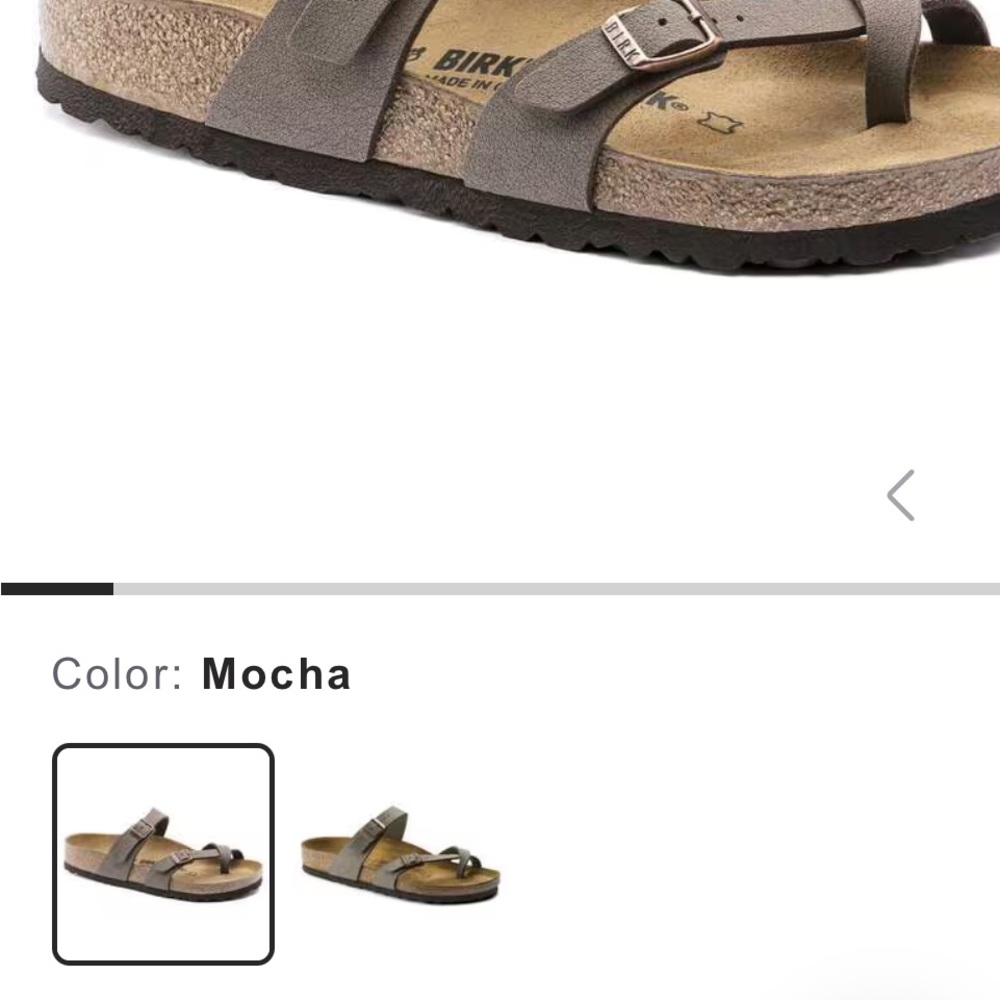 Birkenstock Mayari Women’s mocha Strappy Two-Buckle Sandals size 40 - Picture 5 of 5